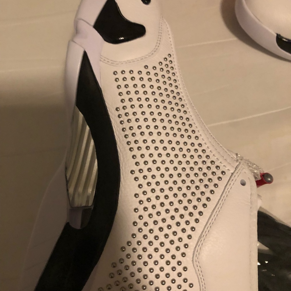 ❌SOLD***JORDAN 14 RETRO SUPREME WHITE🔥🏀🔥🔥🙌 - Picture 15 of 16